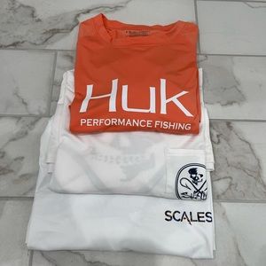 Bundle of 3 men’s fishing shirts!